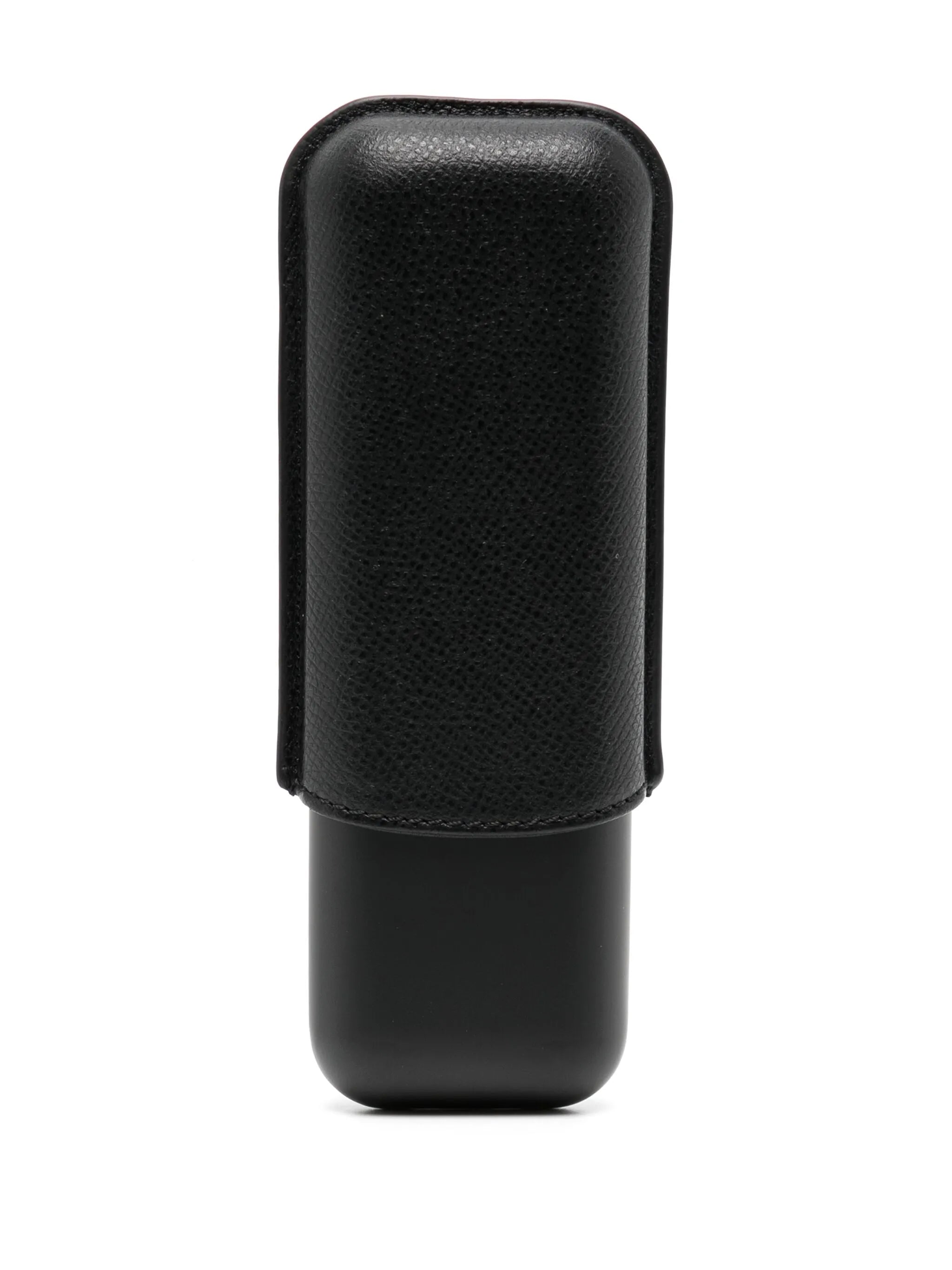 S.T. Dupont Skull-Print Leather Case