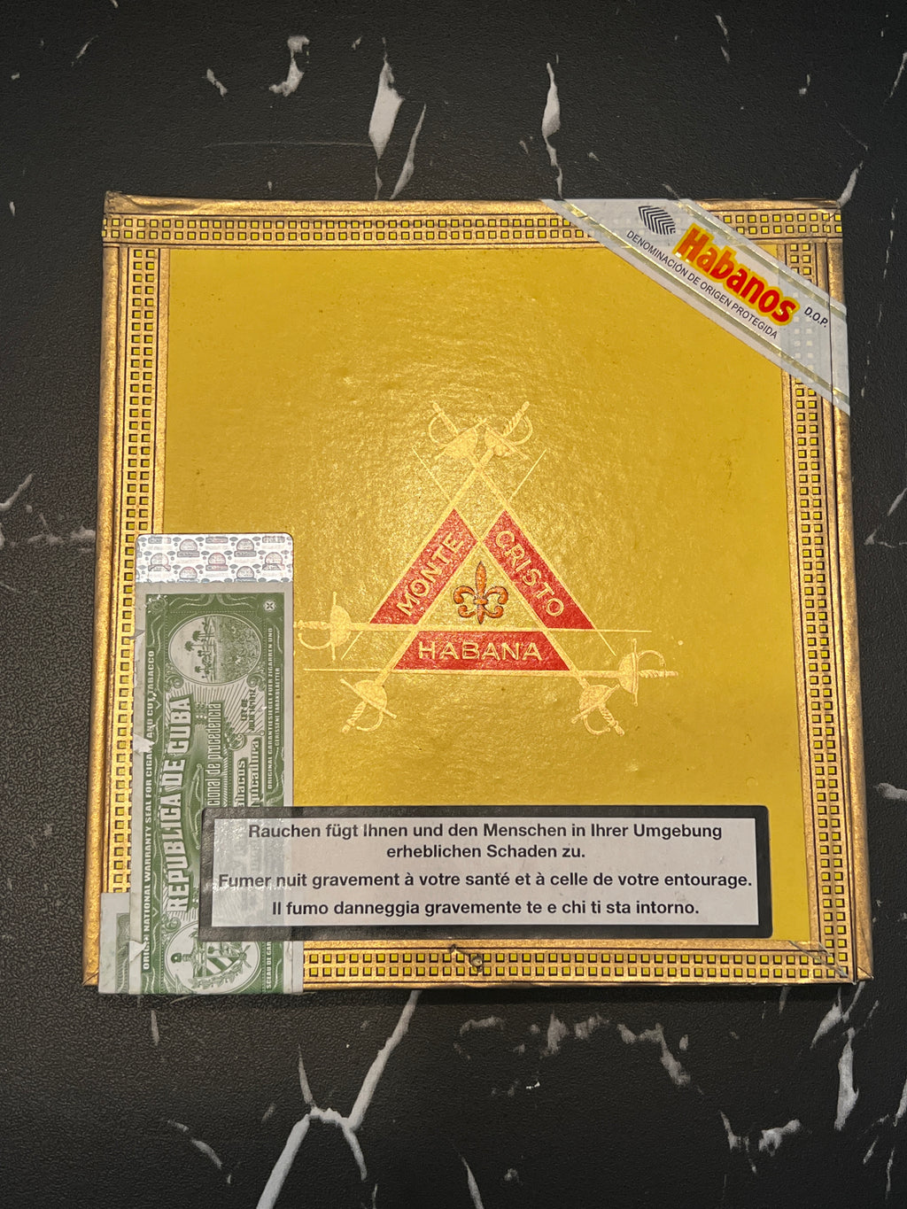 2009 Montecristo No.1 box of 10 cigars