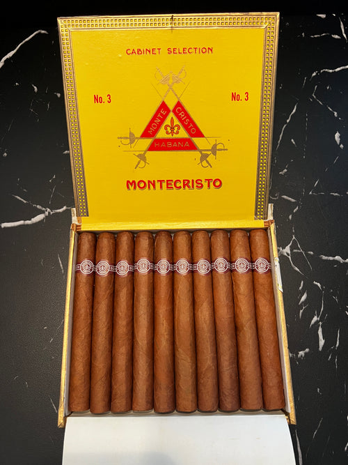 2012 Montecristo No.3 box of 10 cigars