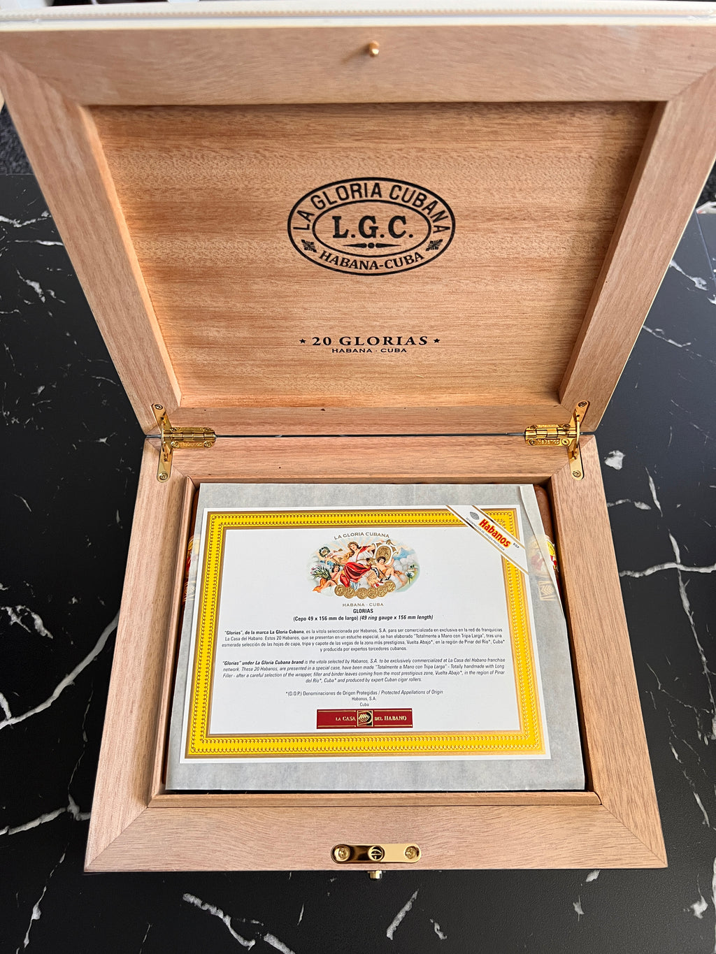 La Gloria Cubana Glorias LCDH – 2022 | Box of 20 Cigars